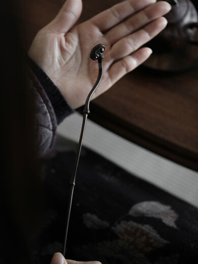 Qi Lao dials old shovel, spoon, spoon, six-system grill, Ruyi