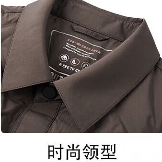 JASONWOOD官方高端品牌羽绒服男士2025冬季新款商务休闲夹克中年爸爸装外套 高档黑色【名牌男士】 M 建议【100-120斤】