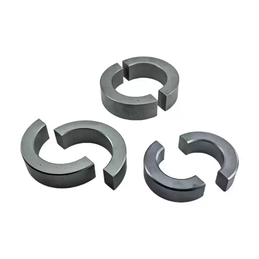 Manganese zinc nickel zinc semicircular open magnetic ring half ring filter anti-interference ferrite high frequency core high power inductor 76*52*20