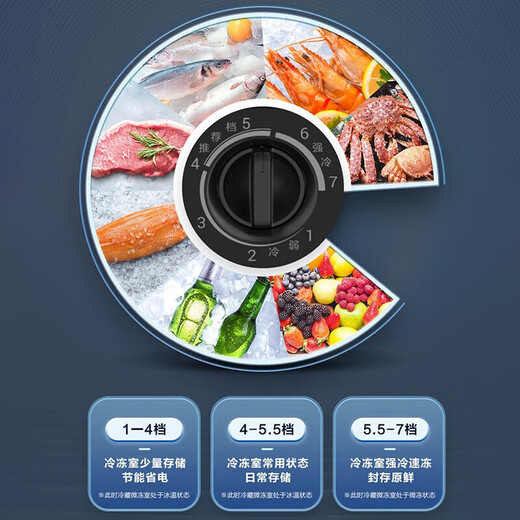 Haier freezer household dual-temperature refrigeration and freezing dual-purpose 200/300 liters and above commercial large-capacity double-door fresh-keeping freezer trade-in double-door dual-temperature plant extract purification 216L