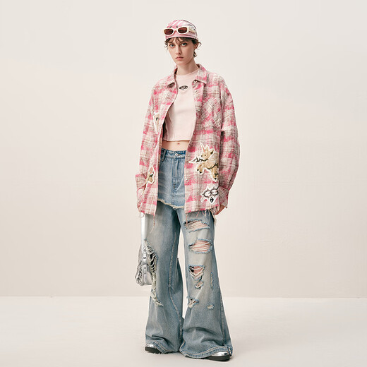 PHORM shopping mall same style 2026 spring new shirt C01202616 light pink XS