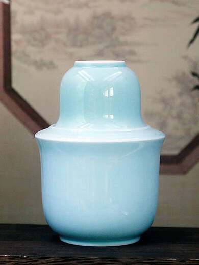 Yonghuan purchase products ceramic half pound wine warmer, wine warmer, hot wine pot, hot wine pot, family traditional hot water and wine HL half Jin Jin equal to 0.5 kg wine warmer lotus