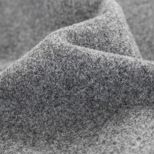 GOLFCROSS fake two-piece simple versatile hooded windbreaker silhouette long coat for men and women, light gray M