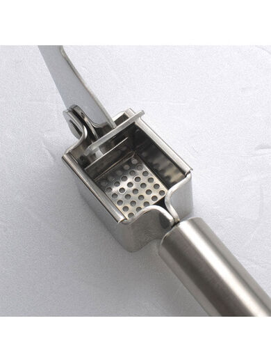 German stainless steel garlic press garlic pounder garlic peeler minced garlic without peeling garlic garlic press removable garlic compartment