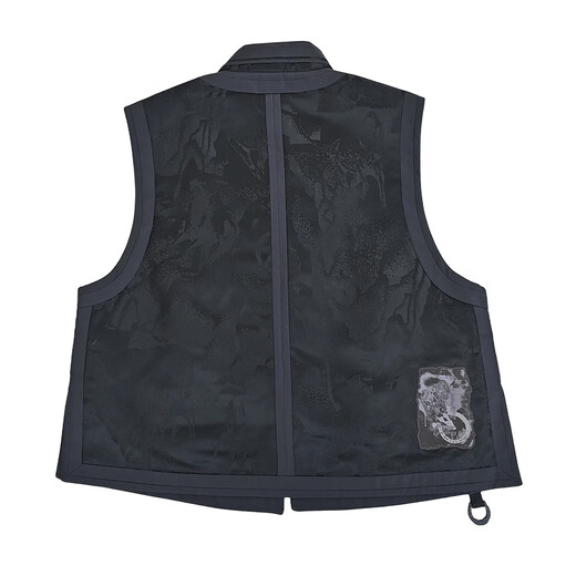 Li-ning (LI-NING) China Li-ning warm, trendy and versatile classic black new Chinese cotton vest for teenagers and children AMMW010-3 AMMW010-3 180 XL
