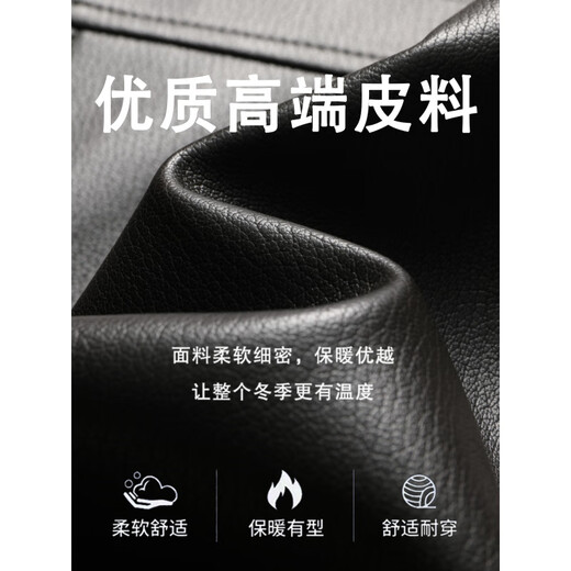 Aoyanlai 2025 new men's sheep fur one-piece thickened jacket 3916 brown L 175