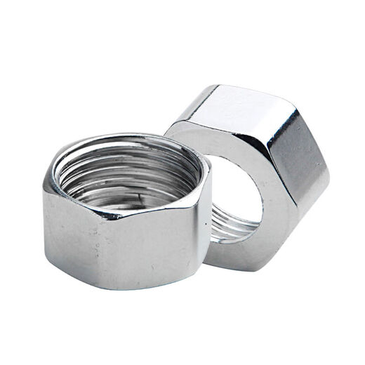 Yonghuan bellows nut 4 points 6 points 1 inch nut gas water heater water inlet pipe threaded joint 4 points 304 steel cap (with 16 tubes) 10 pieces (free 304 circlip gasket