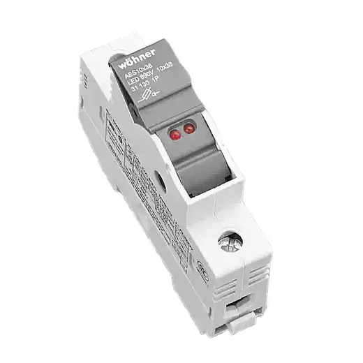 Fuse base 31130wohnerAES10*3832A1P fuse with LED indicator default