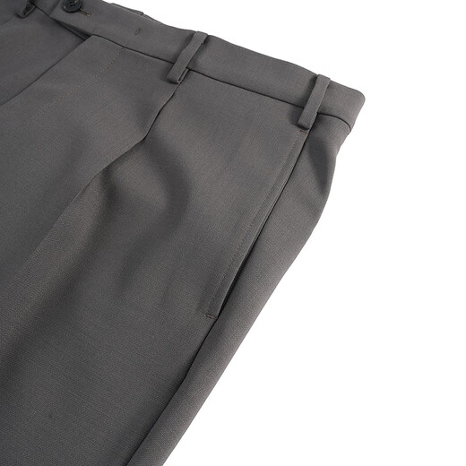 YOUNGOR (YOUNGOR) trousers men's 793 style suit trousers wool blended plain trousers 2026 shopping mall same style red coffee YOTN212793VJY trousers 175D 175/88A 35.5 size 90cm