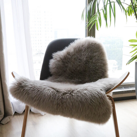 Fantasy Australia whole pure wool carpet wool sofa cushion fur integrated living room bedroom bay window bedside carpet cream color small sand Australian grade 8P 180x180cm