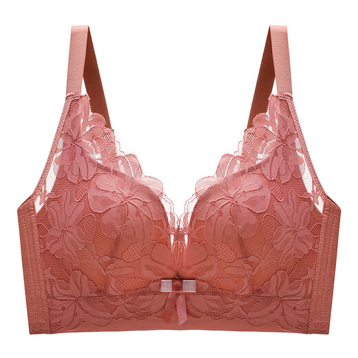 Modal 2026 Horse Zodiac Year Underwear Set Women's Wireless Push Up Red Bra Bridal Wedding New Popular Style Dark Gray - Single Bra 80C 36