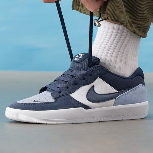 Zapatillas Nike (NIKE) para hombre, novedad de primavera SB FORCE 58, calzado deportivo con amortiguación de corte bajo, calzado informal ligero y transpirable DV5477-404 39