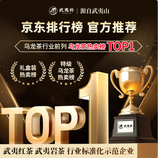 Wuyi Pu Oolong Tea Special Dahongpao 204g Rock Tea Gift Box New Year's Gift Lapsang 2025 New Tea High-end