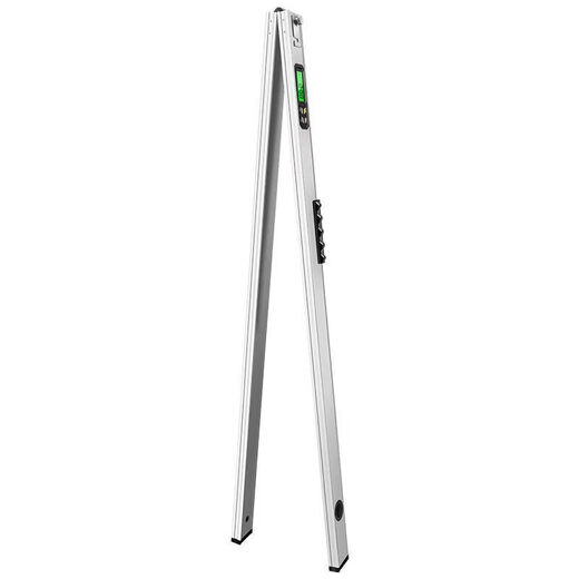 Sanliang digital display ruler 2 meters folding horizontal ruler high-precision electronic engineering detection ruler vertical positioning digital display ruler 2 meters (foldable)