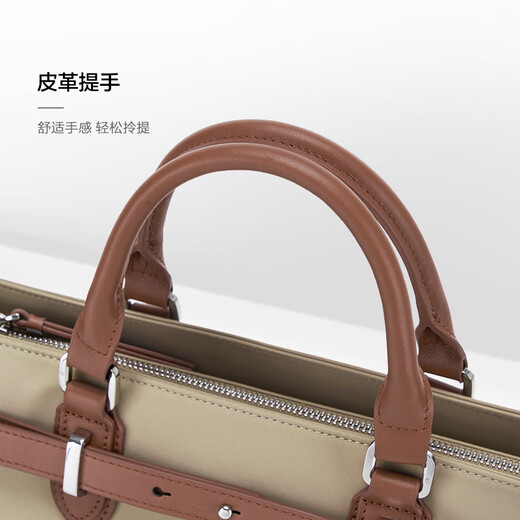 Samsonite's street bag women's bag tote bag shoulder bag handbag TL3 milk coffee color New Year's Valentine's Day gift for girlfriend