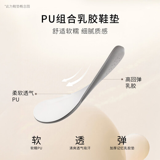 ZHR thick-soled dad shoes for women new mesh breathable sports shoes shock-absorbing wear-resistant running shoes fashionable versatile casual women's shoes gray 35