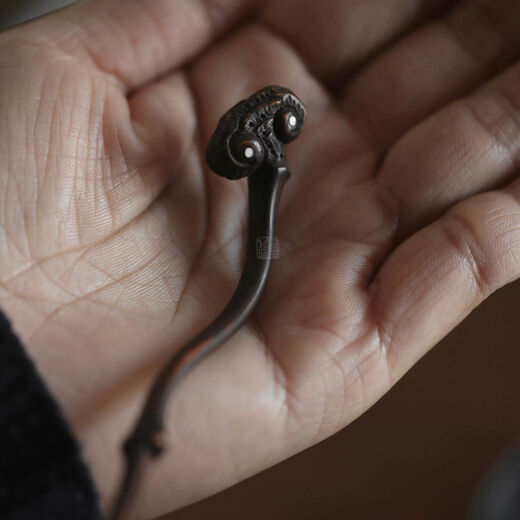 Qi Lao dials old shovel, spoon, spoon, six-system grill, Ruyi