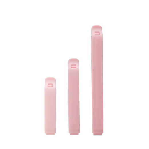 Camellia sealing clip food snack clip sealer plastic bag sealing clip household tea sealing strip sealing clip Yan large 3 pieces (13cm)