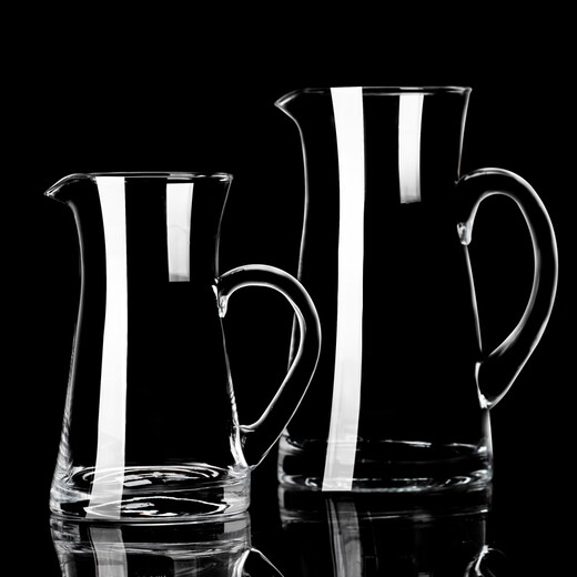 Genasi high-end light luxury white wine wine divider household large crystal glass red wine decanter wine divider wine jug wine set 1000ml with handle thickened wine divider