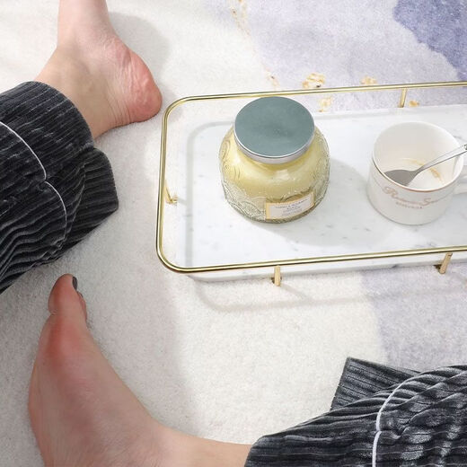 Fantasy Carpet Bedroom Short Pile Simple Room Floor Mat Bedside Rug Master Bedroom Coldproof Cream Dirty Resistant Children's Room Living Room Mat Strawberry Rabbit Bear 150CMx200cm