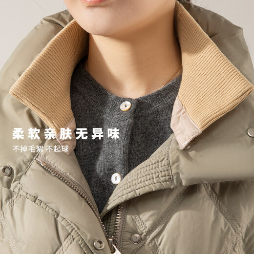 DL Fat Donglai's same style down jacket, anti-fouling collar, collar protector, collar collar protector, fake collar, removable, beige 3-piece thread, one size fits all, removable and washable, unisex, anti-fouling and warm, all in one solution