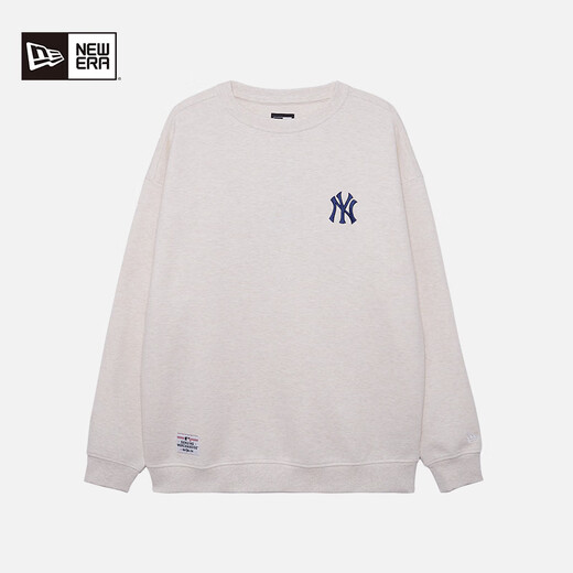 NEW ERA2024 Early Autumn MLB Sweater NY Print Heavy Long Sleeve Trendy Basic Sports 14385256 Black XL