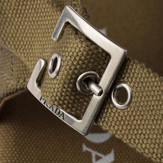 PRADA/Prada gift women's canvas sandals shoes military green 39