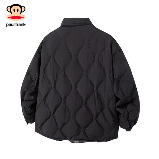 大嘴猴（paul frank）港式复古休闲羽绒服男士2026年春季新款保暖时尚简约加厚潮牌上衣 咖色+咖色 【优惠两件装】 XL 【建议130-150斤】