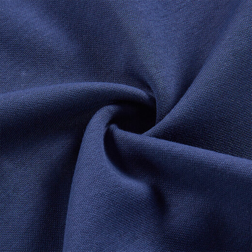 Li Ning (LI-NING) children's clothing children's sweatshirt boys autumn and winter new sweatshirt fashionable round neck plus velvet warm pullover casual sweatshirt deep navy blue 170