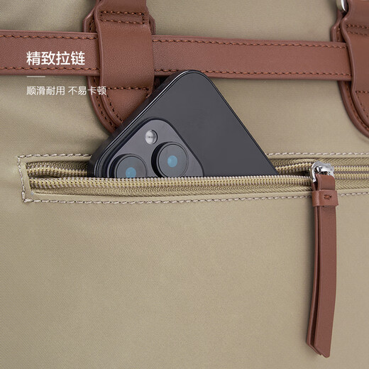 Samsonite's street bag women's bag tote bag shoulder bag handbag TL3 milk coffee color New Year's Valentine's Day gift for girlfriend