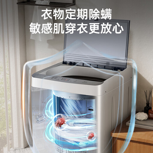 Panasonic antibacterial and mite removal pulsator washing machine 10KG large capacity first class energy efficiency fully automatic home XQB100-8QF1