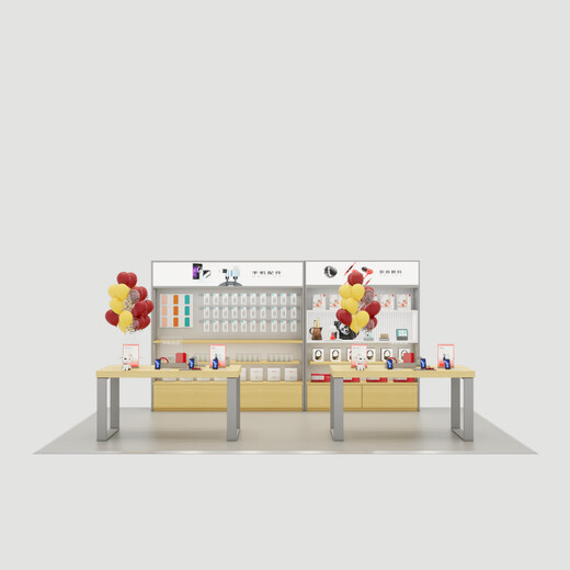 Installation design service - Jingdong Home Appliances & 3C Integration Zone - Standard Package - High Style Combination (2+2) 1 hand-equipped high cabinet, 1 audio-visual digital high cabinet or office digital cabinet, 2 islands