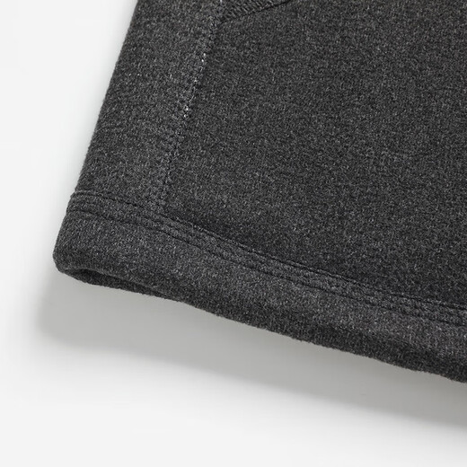 Dad's Autumn and Winter Warm Vest Middle-aged Men's Velvet Thickened Vest Middle-aged and Elderly Grandpa Cardigan Waistcoat Dark Gray 3XL Size 135-155Jin Jin is equal to 0.5 kg