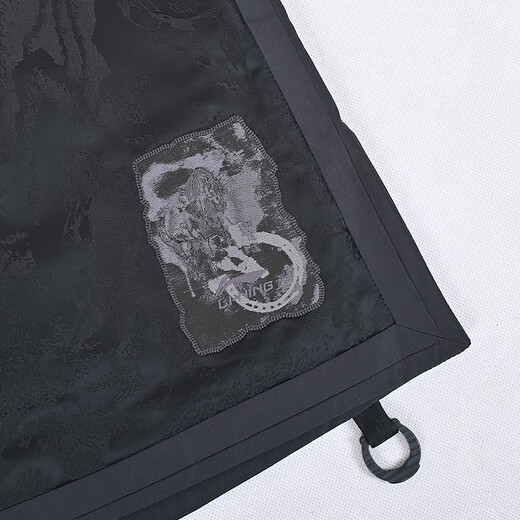 Li-ning (LI-NING) China Li-ning warm, trendy and versatile classic black new Chinese cotton vest for teenagers and children AMMW010-3 AMMW010-3 180 XL