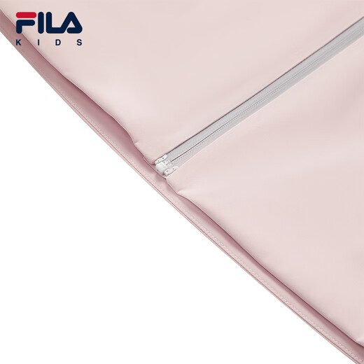 FILA children's clothing jacket 2026 spring new style girls' outdoor sports hooded top for middle and large children red pink-PK 130
