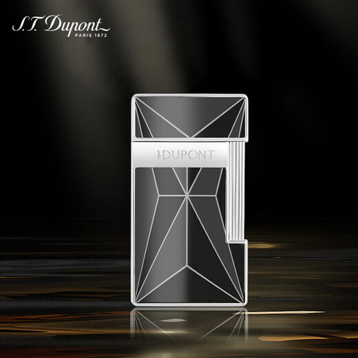 Dupont France Dupont Lighter Fire X Quenching Series Slimmy Slim Windproof Lighter Black 28277