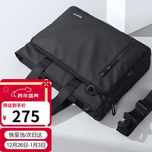 Golf (GOLF) business briefcase men's handbag expandable 15/15.6 inches computer bag multi-compartment official document bag