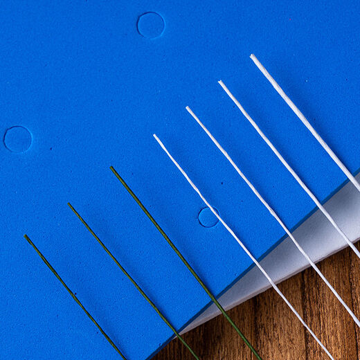 Fantasy fondant wire tool paper package floral art fine wire fondant flower branch cake plug-in ribbon wire 1 meter long 20 pieces