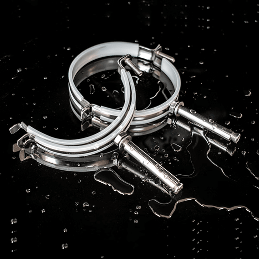 Xu ordered stainless steel pull-out pipe code hoop pipe clamp buckle hanging code buckle PVC rubber-coated drainage pipe clamp pipe bracket elevator stainless steel 20mm pull-out 4-point nail length 6cm (5 pieces)