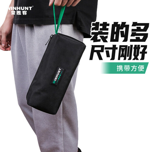 Changshuke Hardware Tool Bag Strong and Durable Canvas Waterproof Storage Portable Home Repair Multifunctional Tool Bag Upgraded 23-inch Oxford Cloth 14 Slip Pockets_5 Rubber Feet_Zip_Line_Upgrade