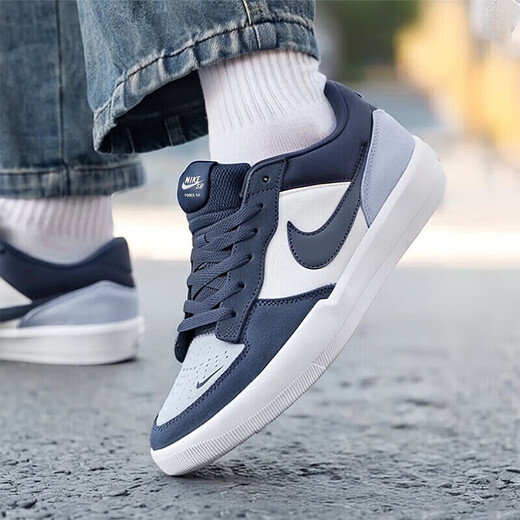 Zapatillas Nike (NIKE) para hombre, novedad de primavera SB FORCE 58, calzado deportivo con amortiguación de corte bajo, calzado informal ligero y transpirable DV5477-404 39