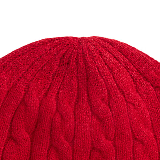 Polo Ralph Lauren Ralph Lauren Unisex 25 Autumn New Year Series Wool Beanie RL54201 600-Red ONE