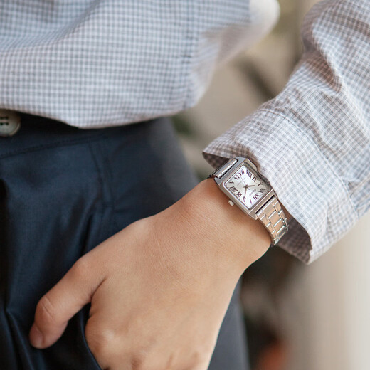 CASIO watch light luxury small square retro student quartz women's watch Valentine's Day gift LTP-V007D-7B