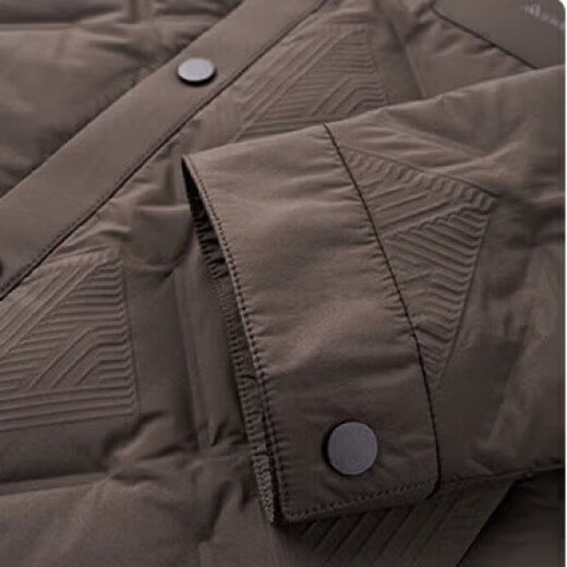 JASONWOOD官方高端品牌羽绒服男士2025冬季新款商务休闲夹克中年爸爸装外套 高档黑色【名牌男士】 M 建议【100-120斤】