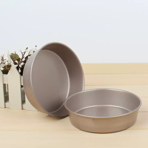 Yusenyi 5-inch mini cake baking 6 small pizza sticky plate baked round hamburger mold for air fryer 5 inches 5 inches 5g