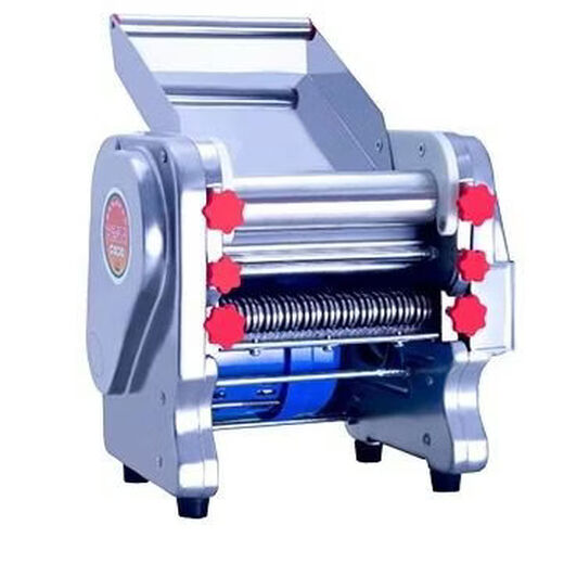 Midele stainless steel electric noodle machine noodle machine household small commercial multi-functional fully automatic noodle rolling machine stainless steel 140 luxury type 370 watt one dual use