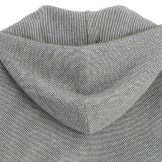 Wirpta high-end brand wool cardigan men's spring and autumn new fashion casual hooded warm light luxury old money zipper sweater yellow brown (spot Suda) L