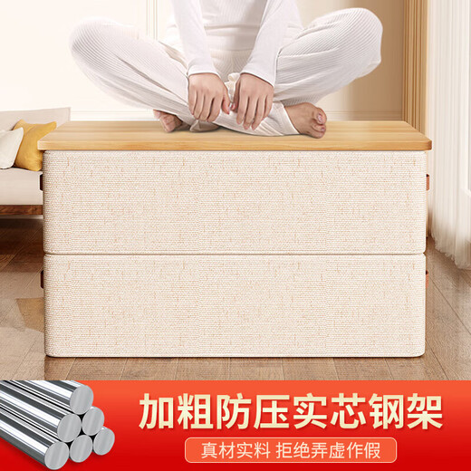 DEATKN German high-end shoe box shoe storage home dormitory space-saving foldable thickened shoe cabinet trunk shoe box newly upgraded snow mountain cotton material 40*30*15cm