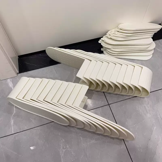 Yusenyi Shoe Rack Separation Layer Shoe Storage Artifact Space-Saving Adjustable Shoe Holder Household Shoe Cabinet Double-layer Diagonal Placement Type (5 Packs) Adjustable Anti-Slip (5 Packs) Adjustable Anti-Slip