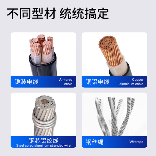 Juyue tools ratchet cable scissors manual steel strand cable scissors wire cutters copper aluminum gear scissors wire scissors